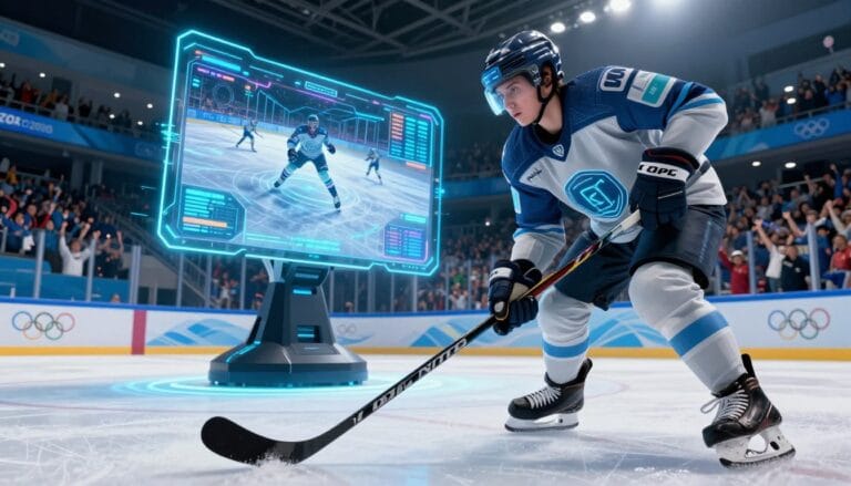 AI in Olympic Ice Hockey | 2026 Winter Olympics will feature AI-powered replays and real-time data analysis. These will make the game more immersive and insightful.