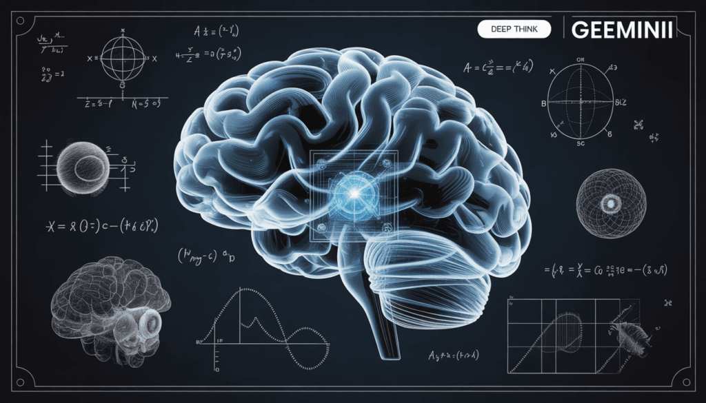 Gemini 3 Deep Think AI solving advanced math, science, and engineering problems with iterative reasoning loops