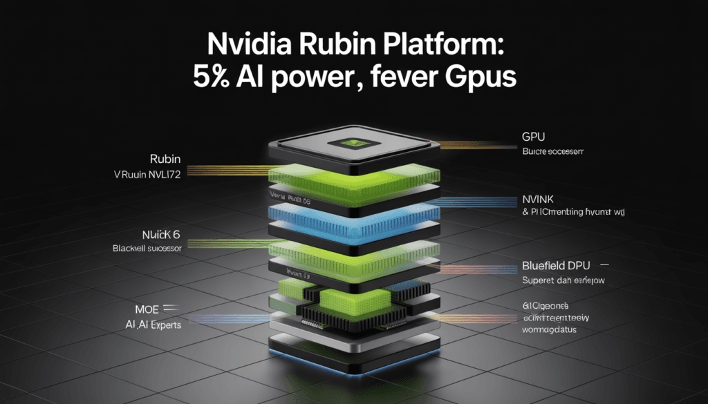 NVIDIA’s Rubin AI supercomputing platform with Vera Rubin NVL72 and Rubin GPU